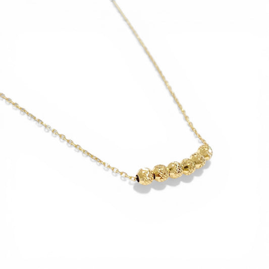6 Dot Chain Neck[S] K18YG